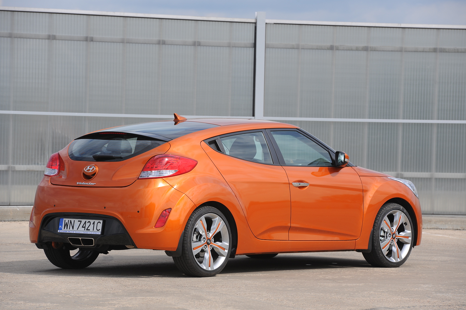 Hyundai  Veloster 2011–2018 - żarówki tył