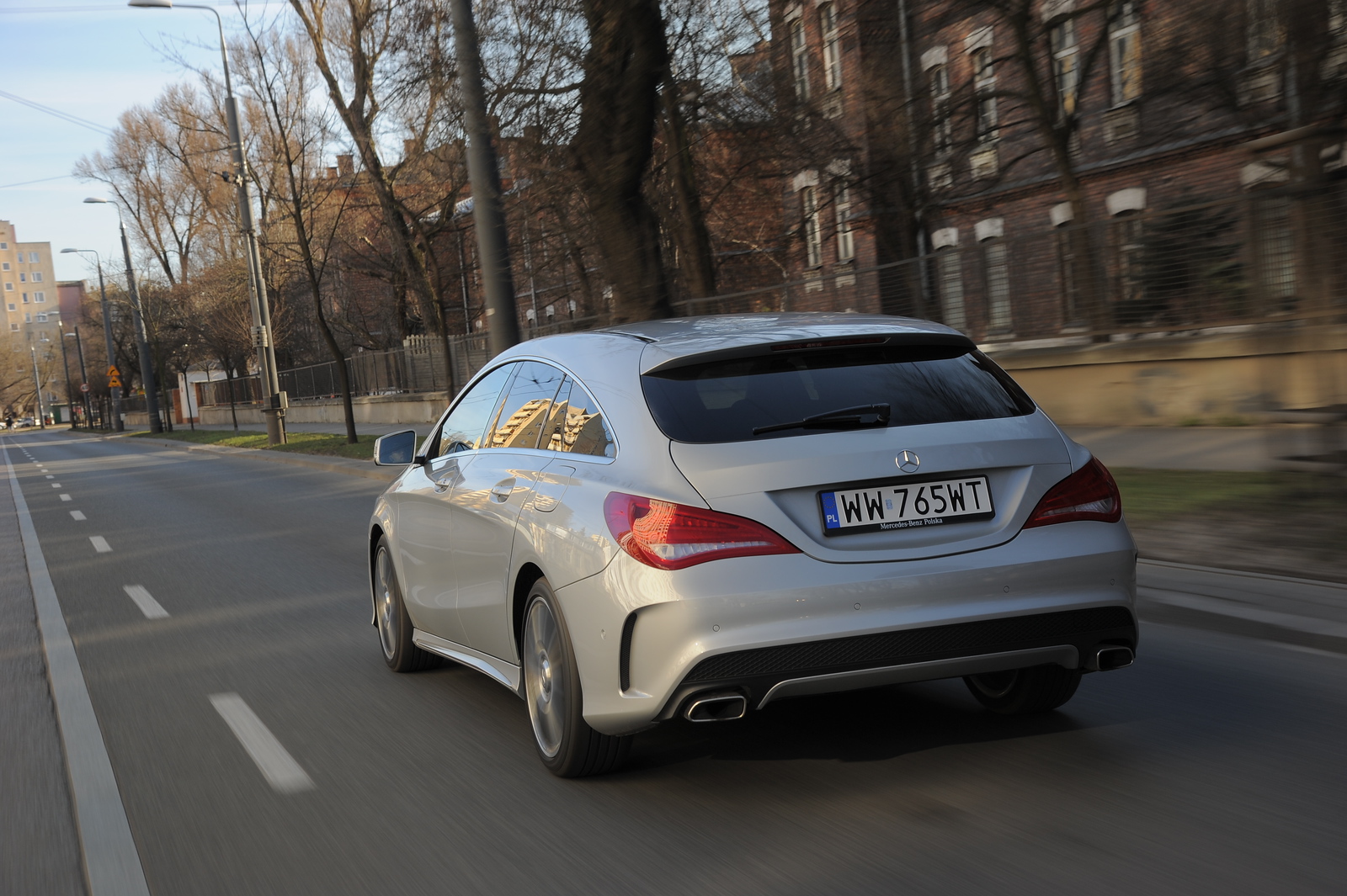 Mercedes CLA Shooting Brake X117 2015–2019 - żarówki tył