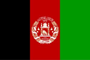 Flaga Afganistan