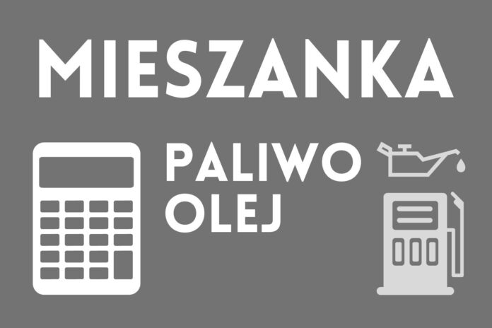 Kalkulator mieszanki paliwo-olejowej